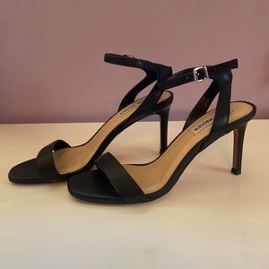 Strappy Black Steve Madden Heels